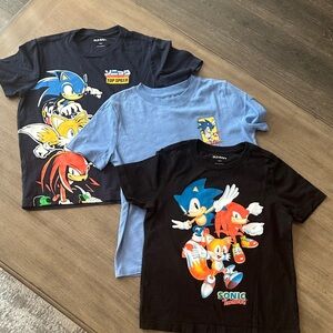 Old Navy Kids Sonic the Hedgehog Tees - Black & Blue
